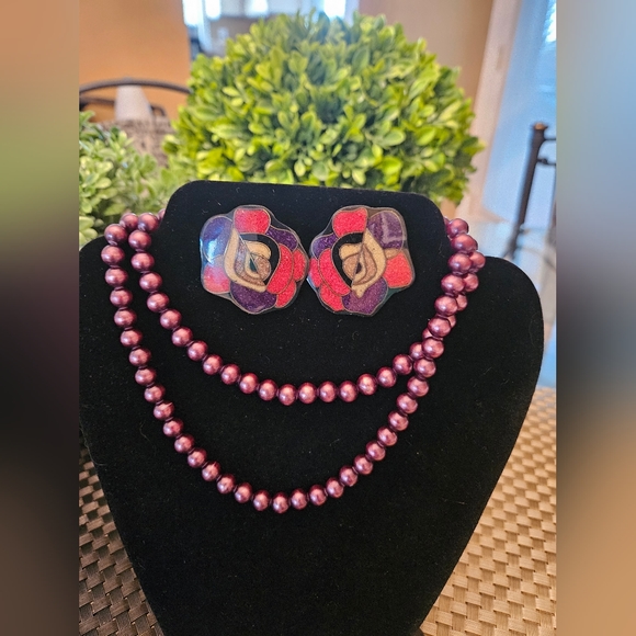 Unknown Jewelry - Necklace & Earrings